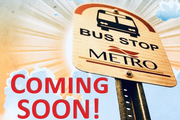 Coming Soon! Coming Soon! New extended Route 5.
